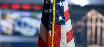 Photo of U.S. Flag.